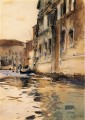 Esquina del Palacio del Canal de Venecia John Singer Sargent